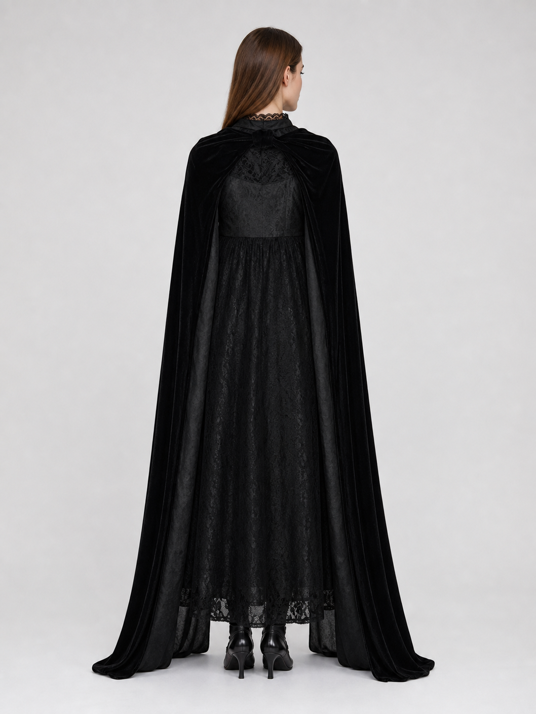 Elphaba Cosplay Costume: Dress, Cape, and Hat