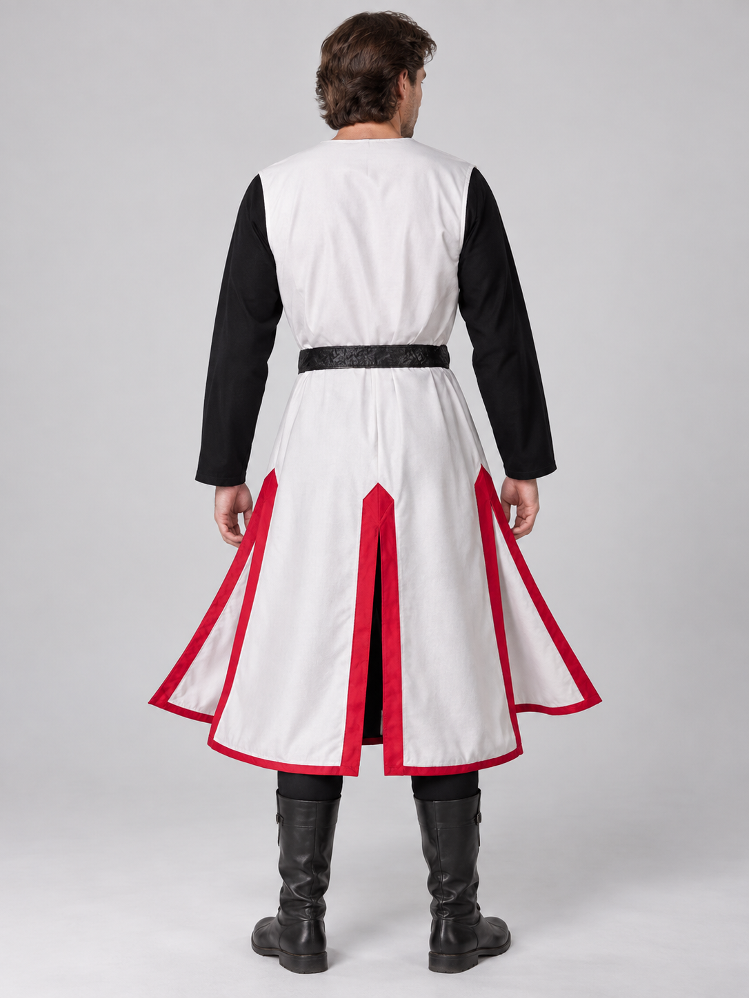 Medieval Cosplay Costume with Red Cross