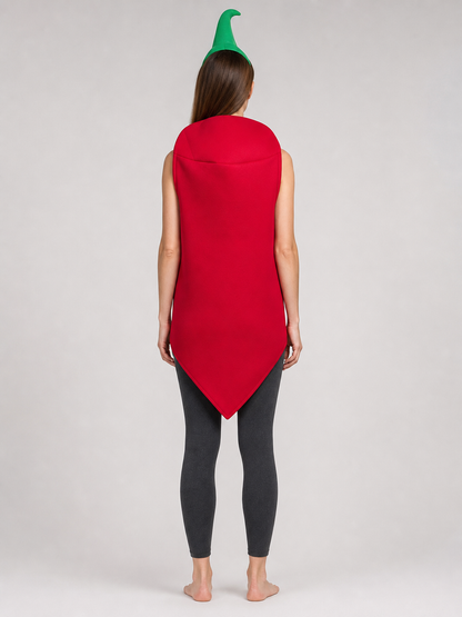 Chili Pepper Costume for Halloween and Theme Parties