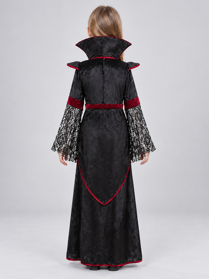 Vampire Costume: Dress with Choker