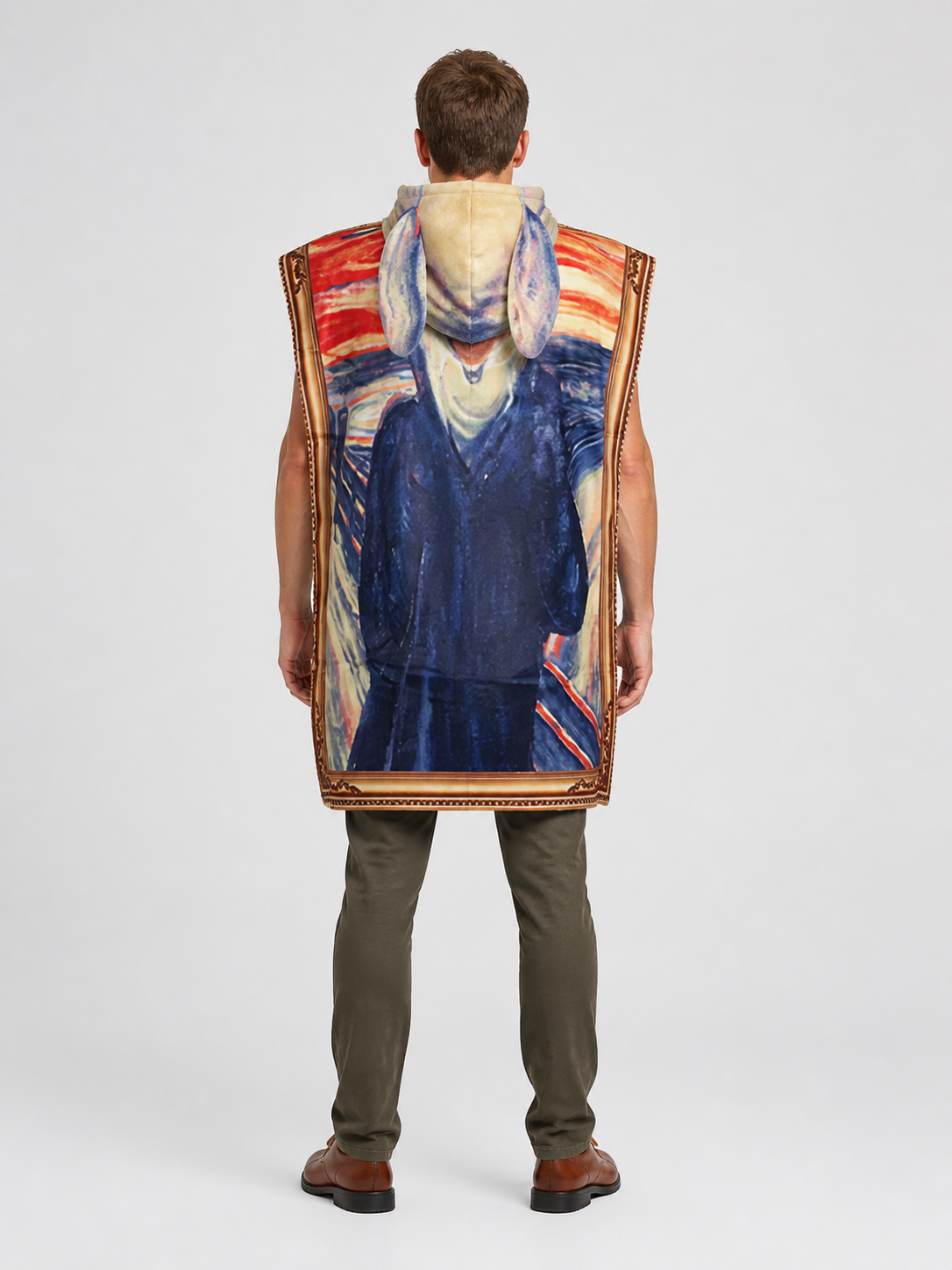 The Scream 3D Jumpsuit Costume for Cosplay back view