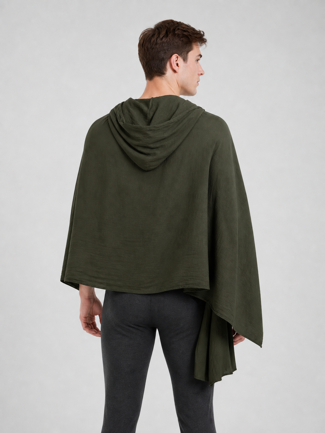 Green Carnival Hooded Cape