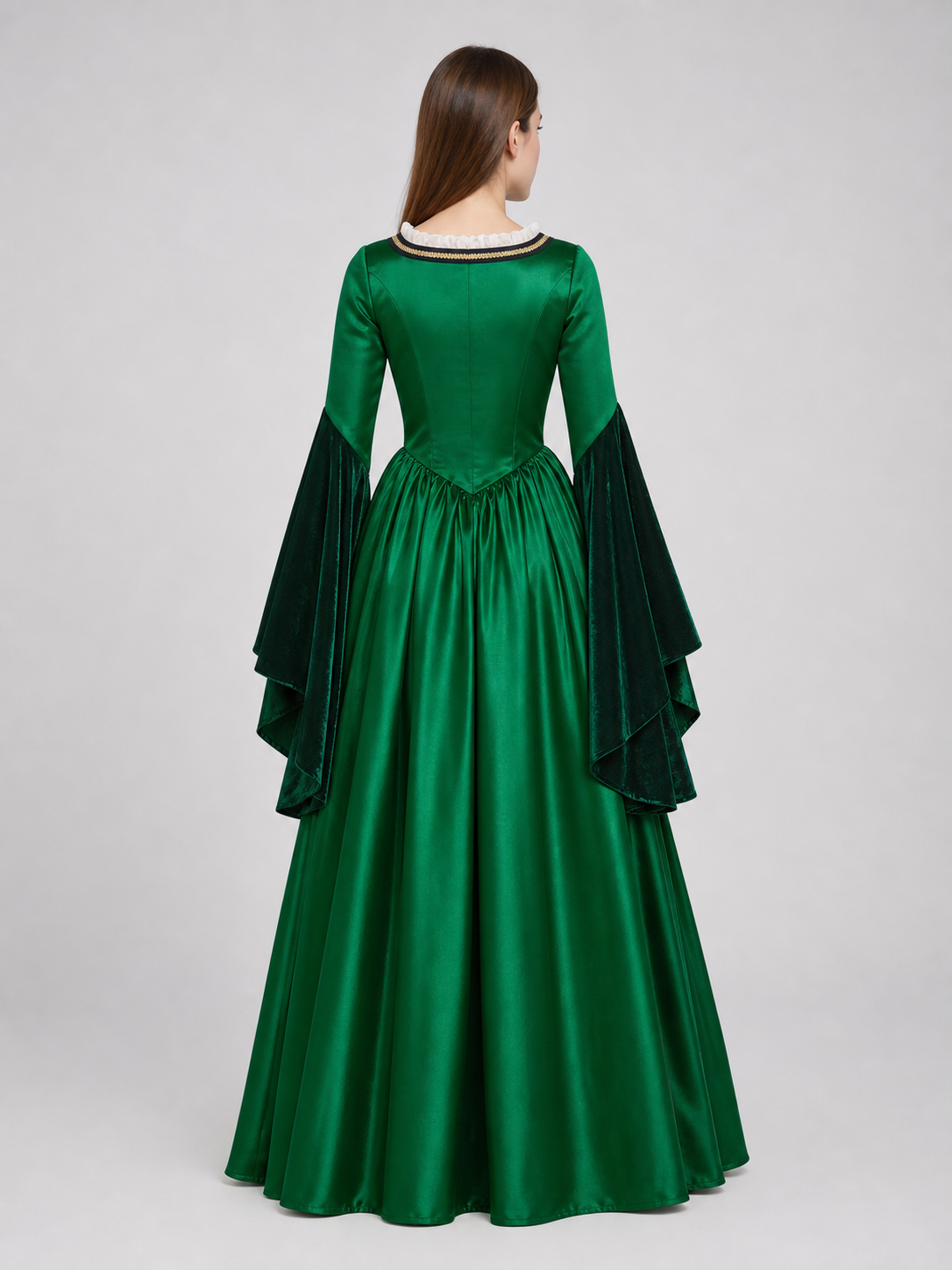 Full-Skirted Tudor-Style Cosplay Dress