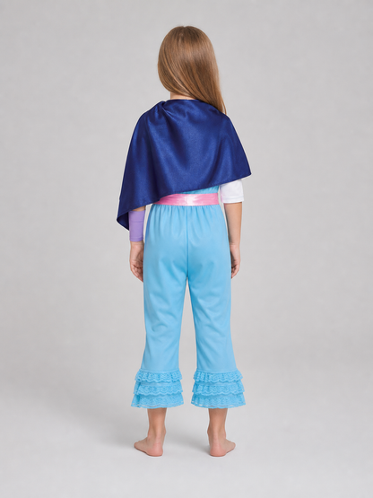 Bo Peep Costume: Jumpsuit and Cape