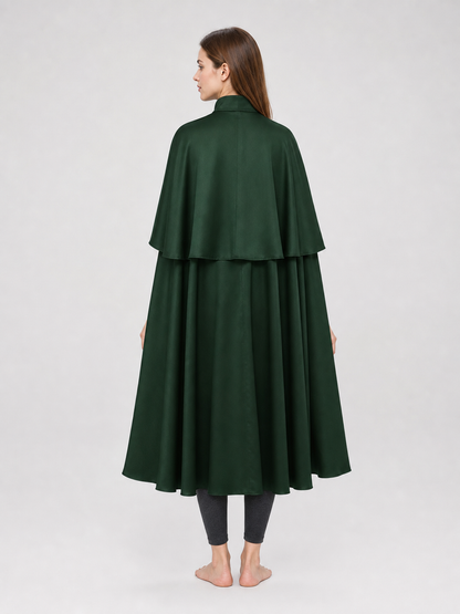 Green Gothic Cloak Cape for Cosplay