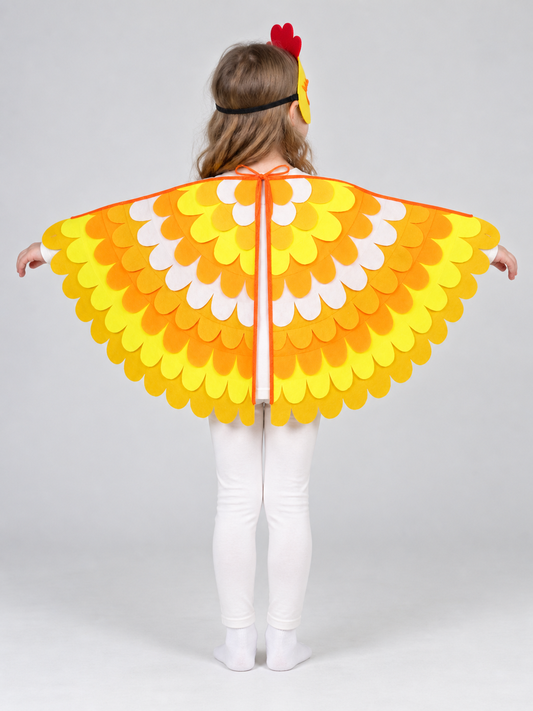 Chicken Carnival Costume with Cape and Mask