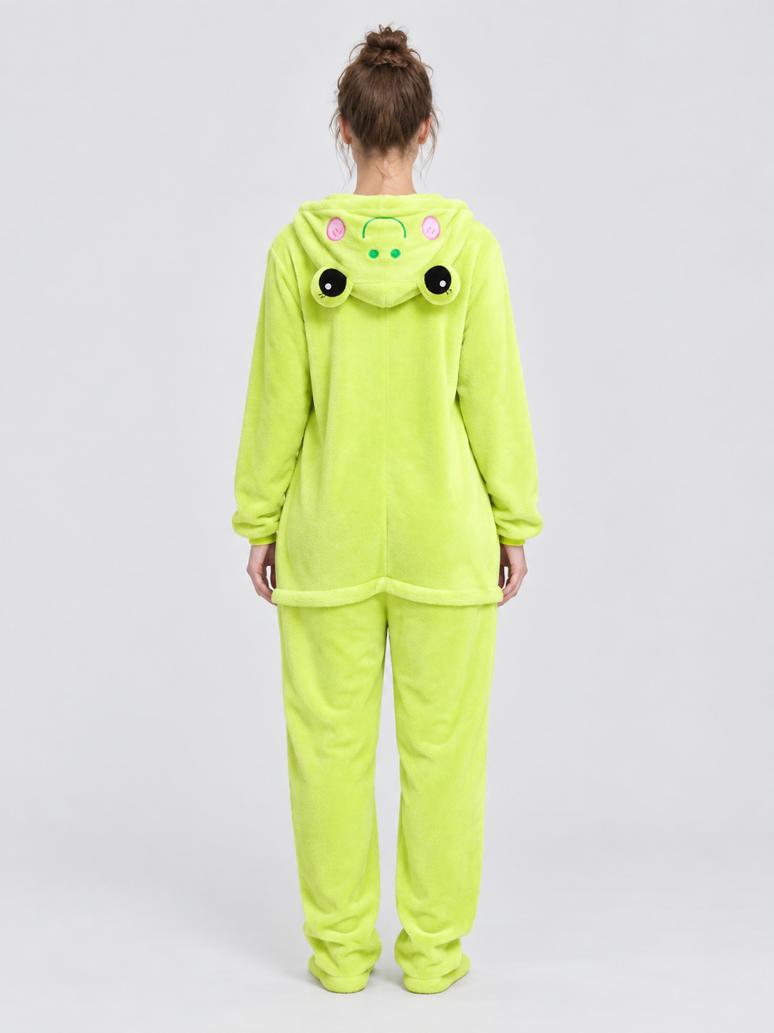 Frog Hooded Pajama Jumpsuit