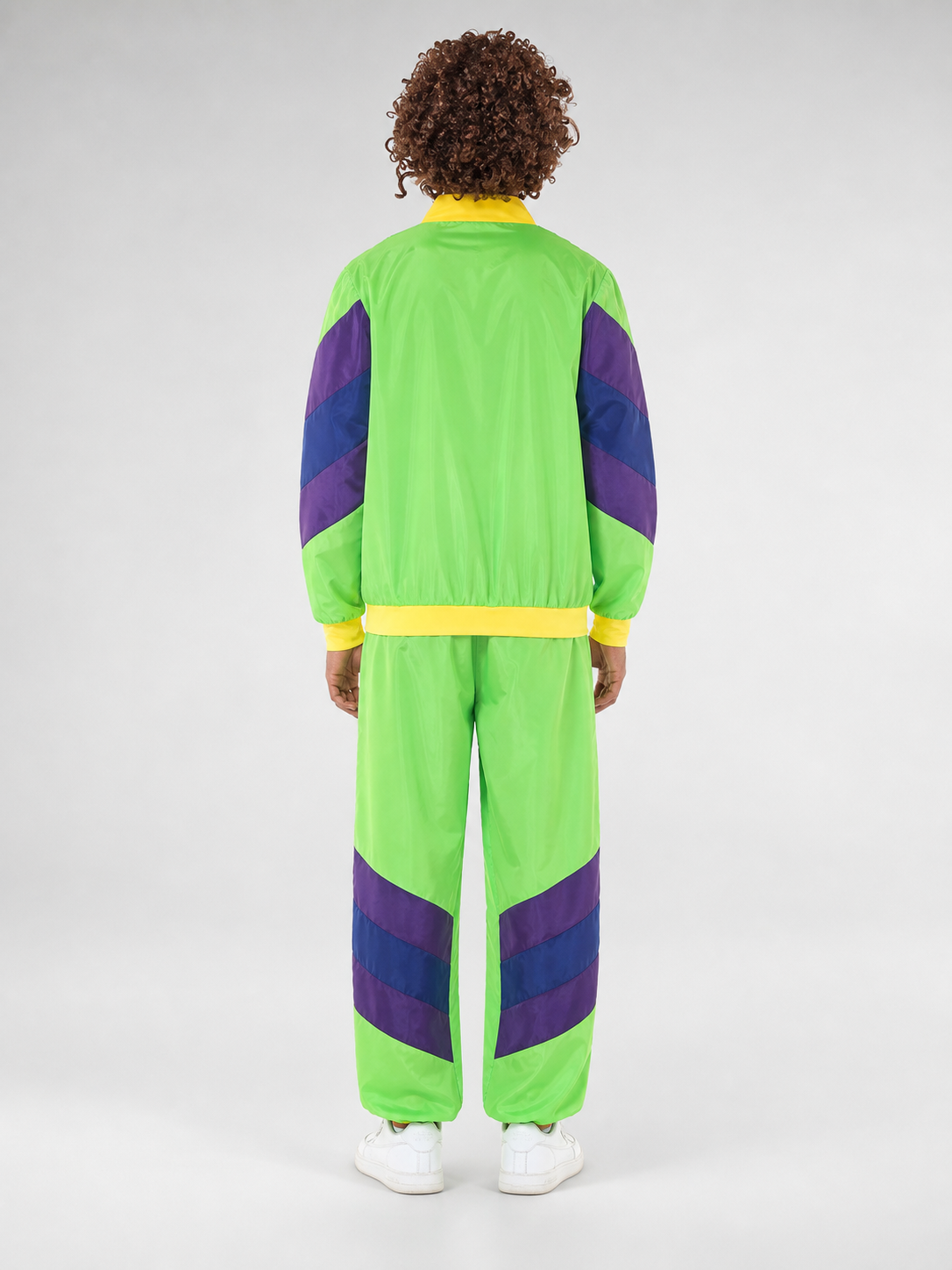 Stage Two-Piece Costume: Jacket and Pants, Colorblock