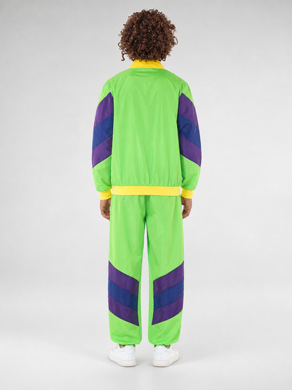 Stage Two-Piece Costume: Jacket and Pants, Colorblock