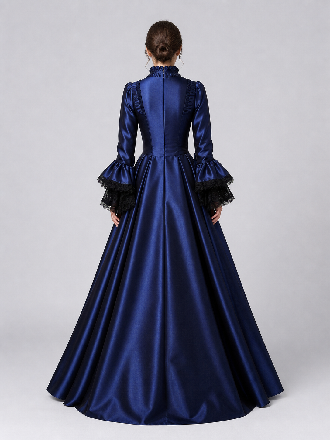 Gothic Victorian Lace Costume Dress