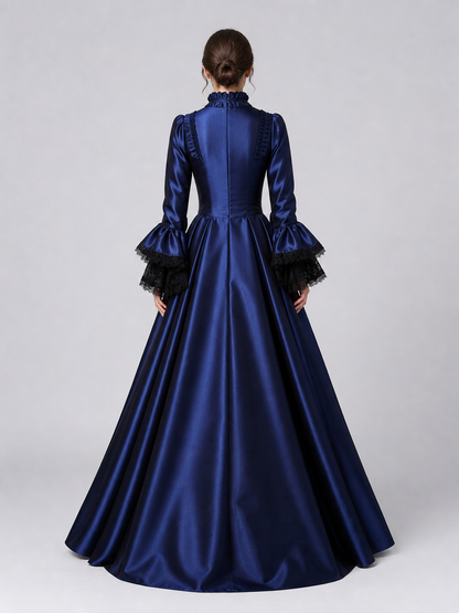 Gothic Victorian Lace Costume Dress