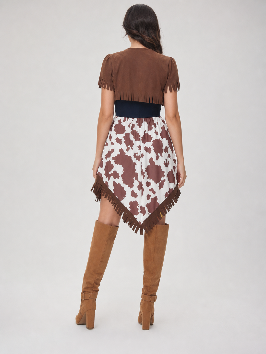 Western-Style Fringe Stage Costume