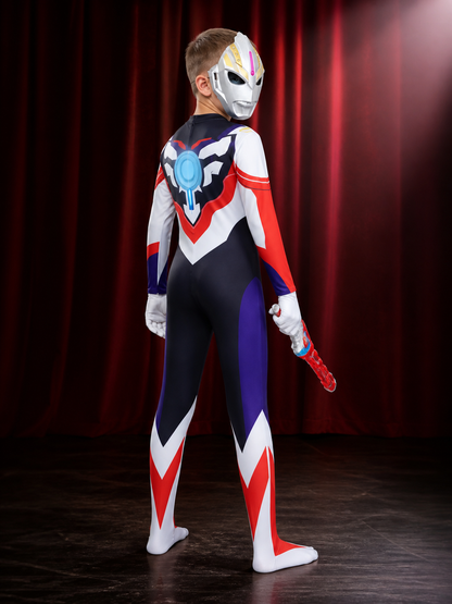 Ultraman Orb Light-Up Costume for Cosplay and Halloween back view