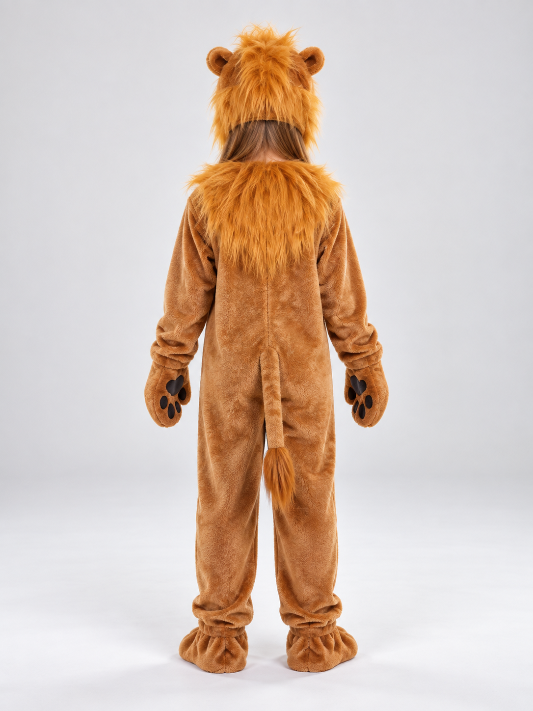 Lion Carnival Costume with a Full Mane back view