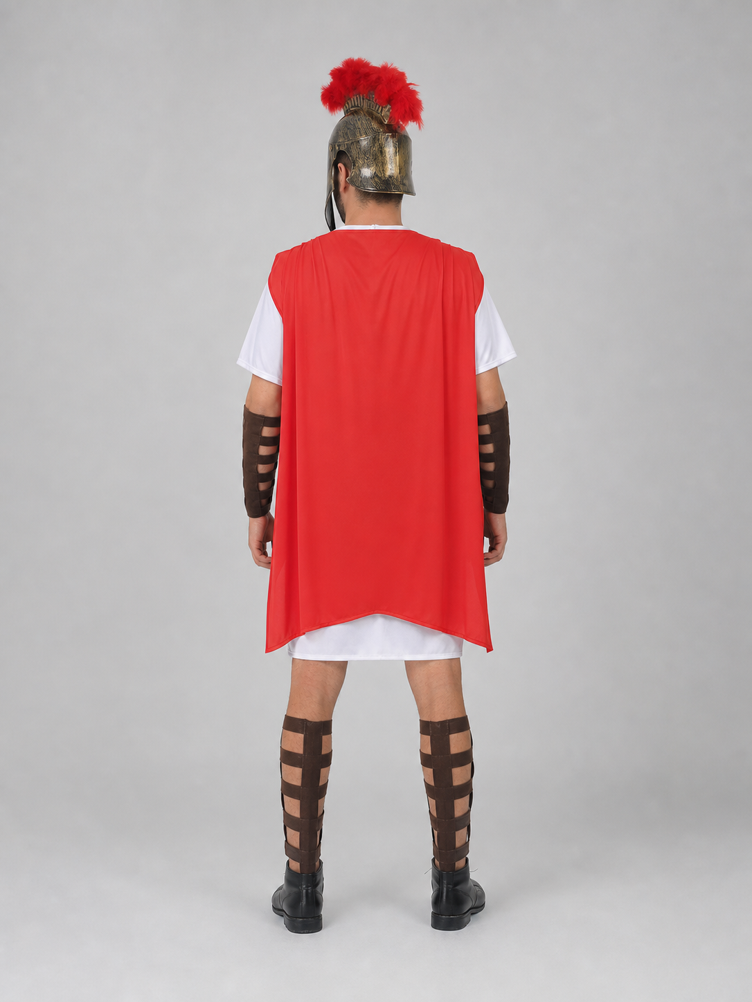 Roman warrior costume with shield and sword for cosplay