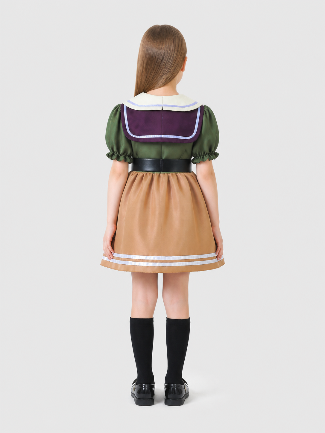 Zootopia Cosplay Dress with Sailor Collar back view