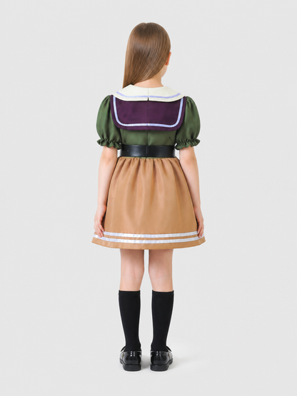 Zootopia Cosplay Dress with Sailor Collar back view