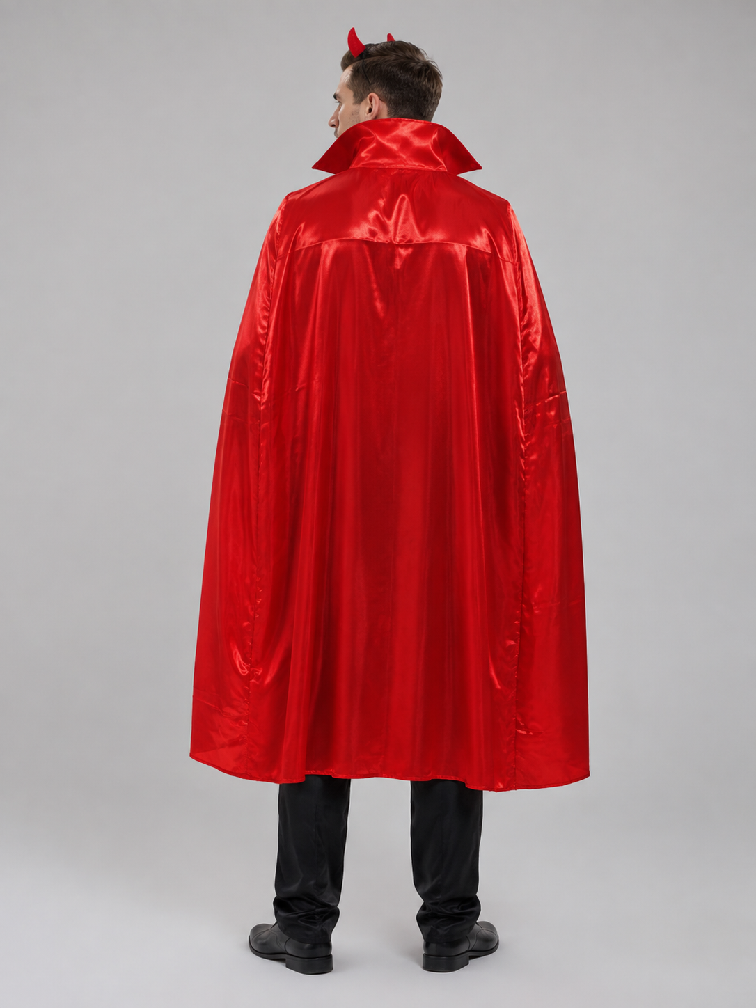 Devil Costume, Red and Black back view