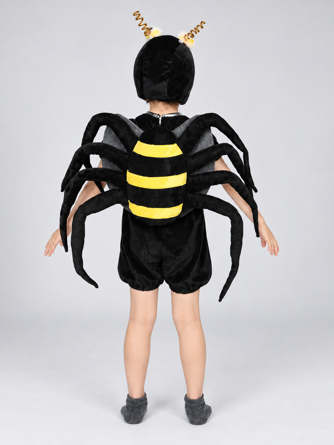 Kids' Spider Carnival Costume with Legs and Headpiece