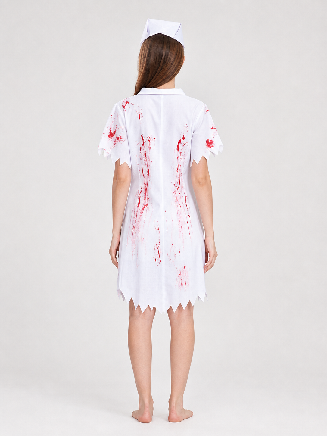 Halloween Costume with Bloody Details and Mask