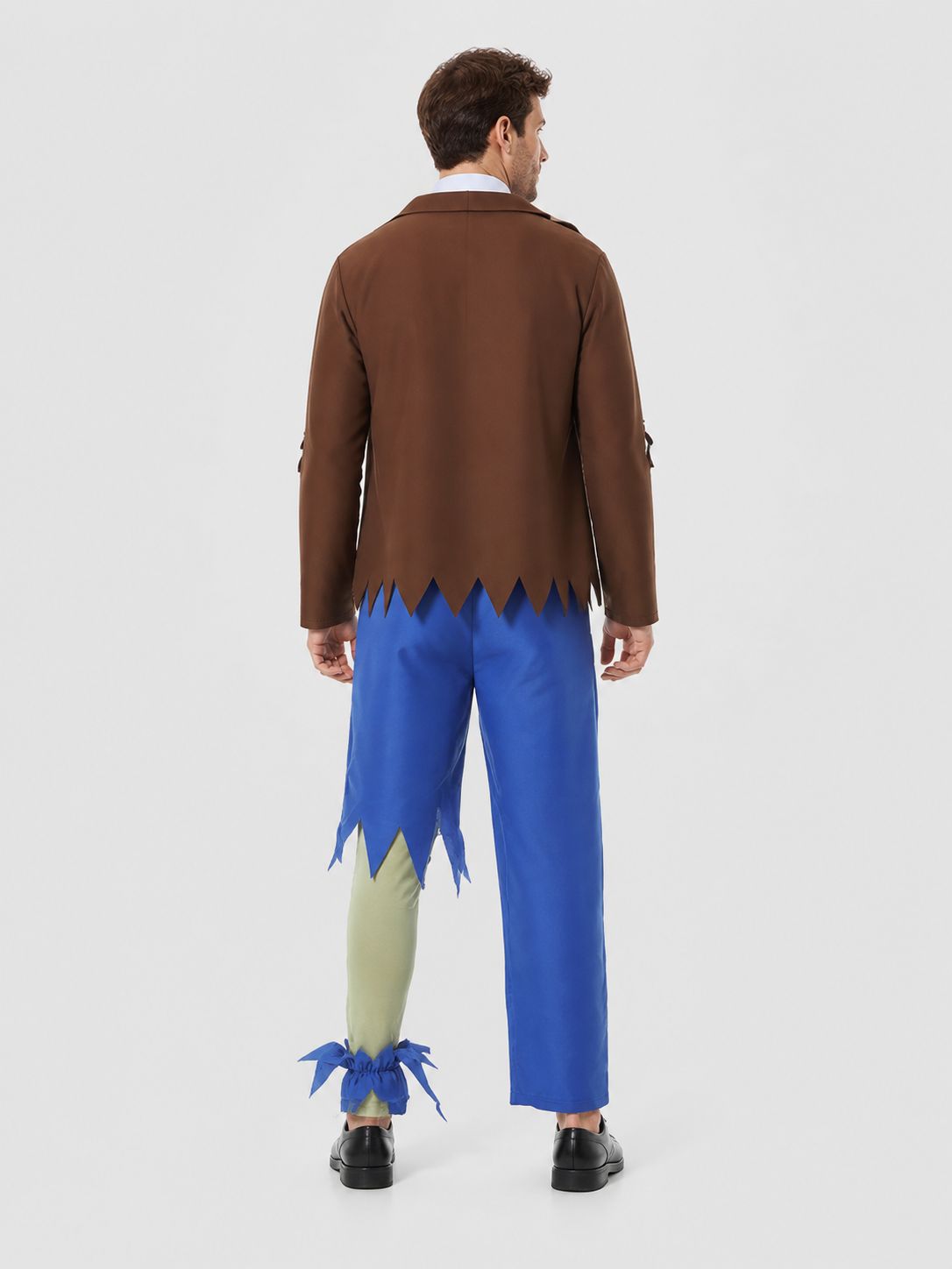 Plants vs. Zombies Zombie Costume with Headpiece back view