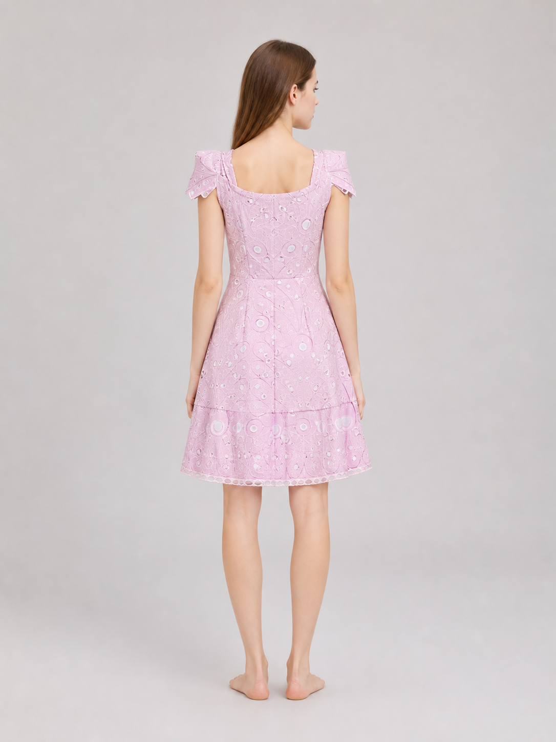 Pink cosplay dress from Wicked 2