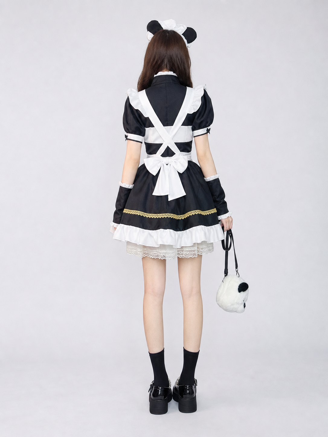 Anime Cosplay Maid Costume with Apron
