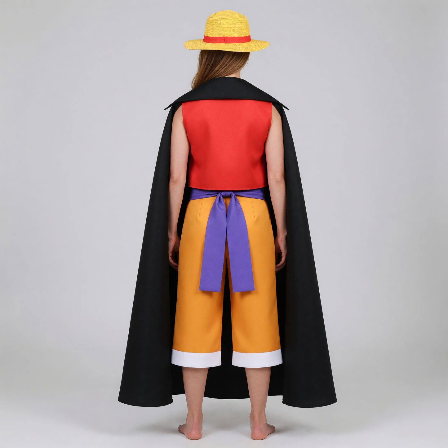 Luffy Cosplay Set from Wano with Cape