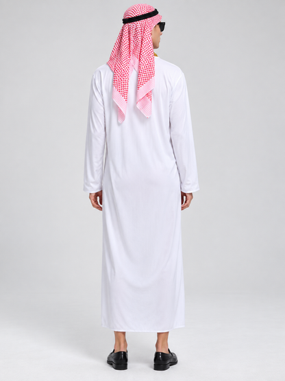 Arabic-Style Carnival Costume with Chain back view