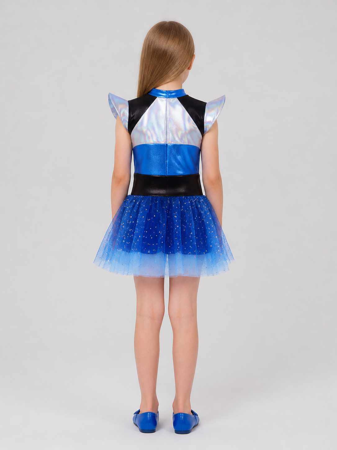 Children’s “Alien Robot” Costume — Top and Skirt back view