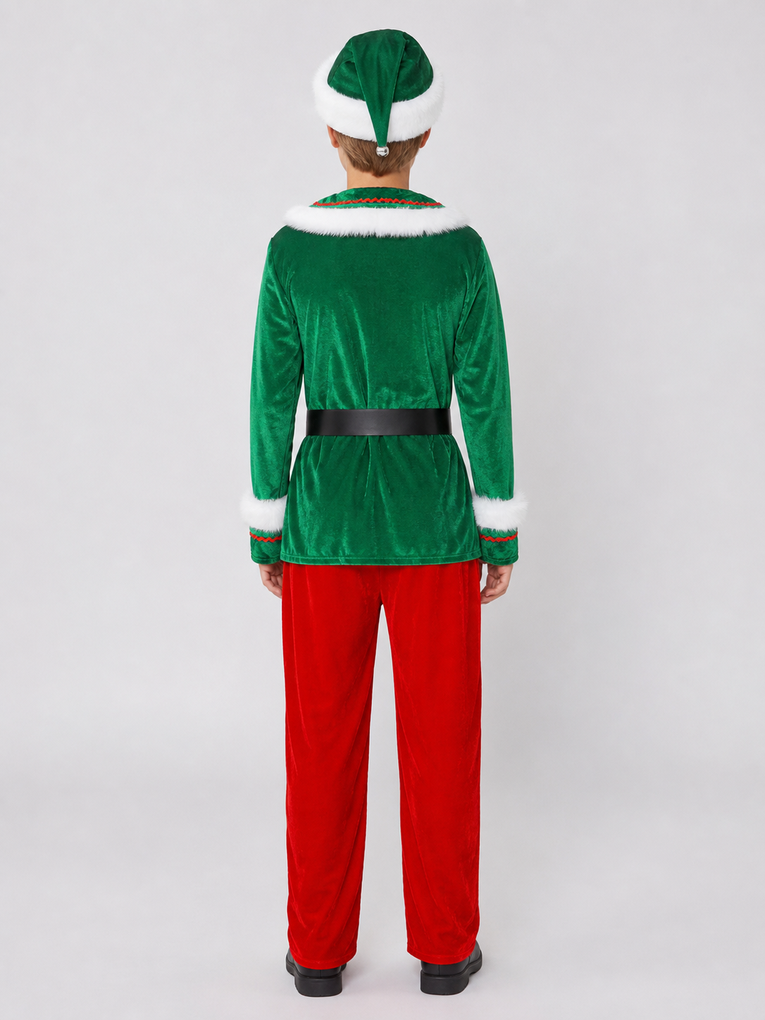 Christmas Character Costume with Hat and Belt