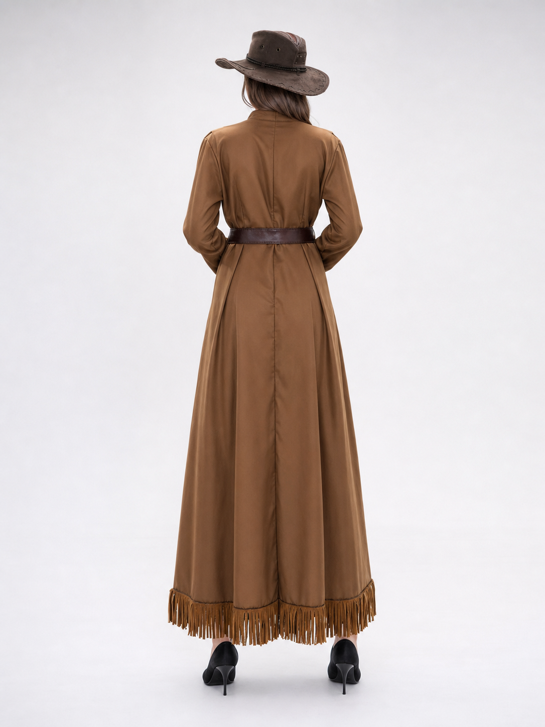 Western-style carnival dress with hat