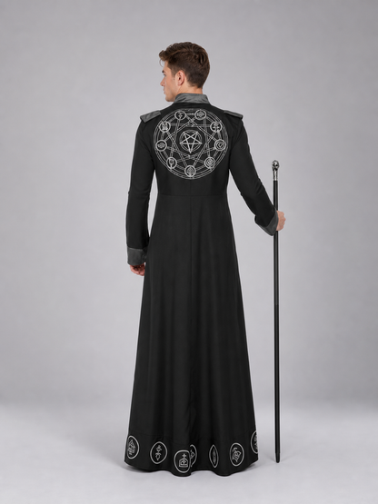 Halloween Costume: Robe and Pointed Hat