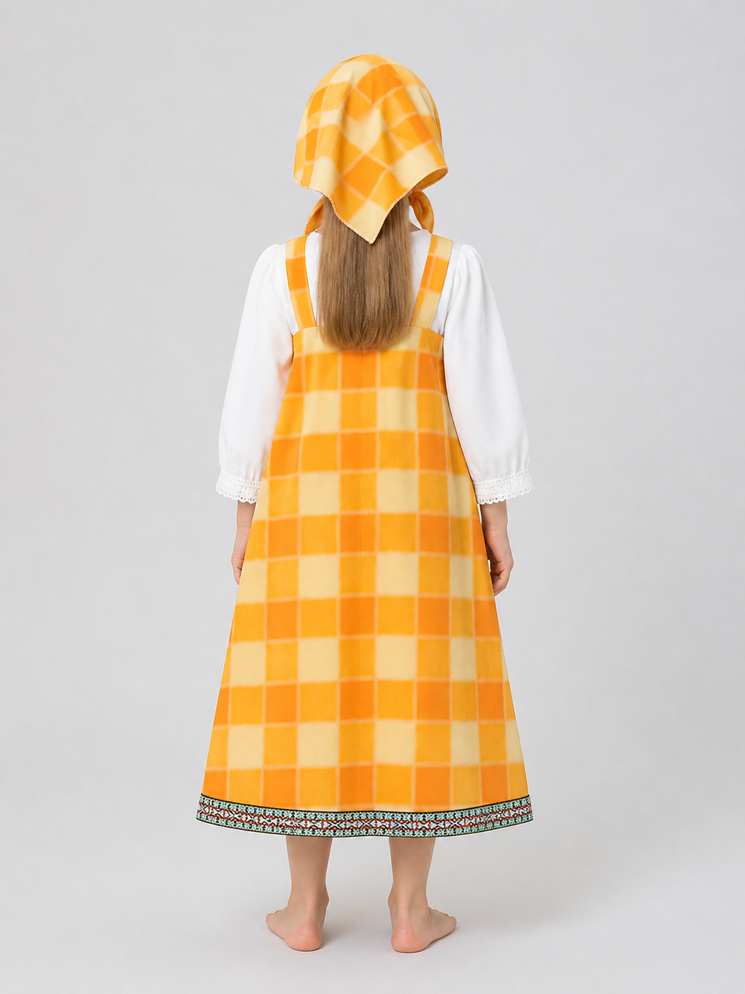 Little Red Riding Hood Costume: Dress with Cape