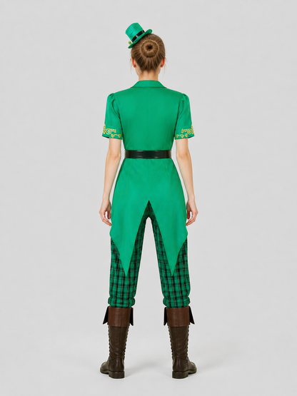 Irish Elf Costume Set back view