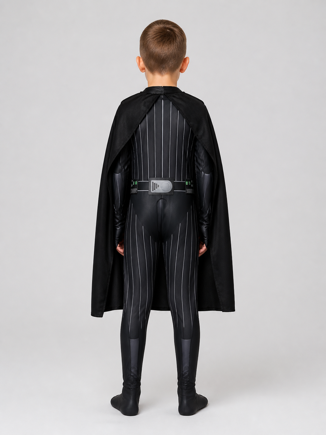 Darth Vader Costume, Jumpsuit with Cape back view