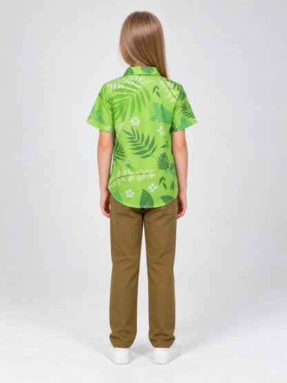 Children's Stage Costume: Shirt and Tie back view