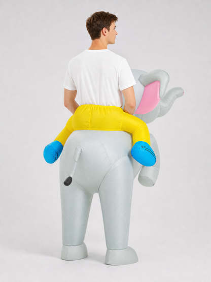 Elephant Carnival Costume with Ride-On Effect