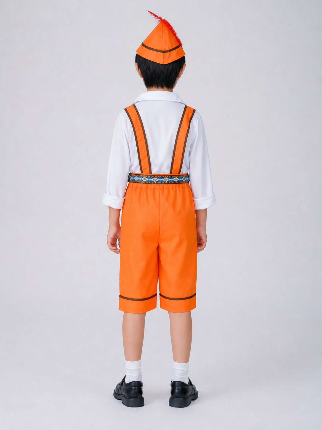 Historical National Costume with Suspenders