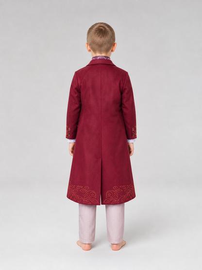 Willy Wonka Cosplay Costume from Charlie and the Chocolate Factory