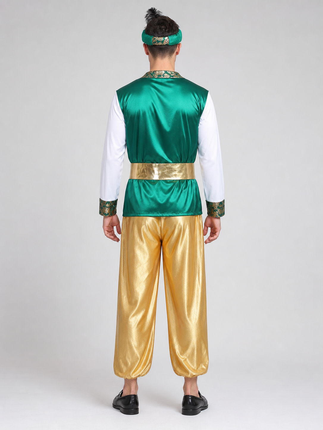 Aladdin Carnival Costume with Vest and Harem Pants