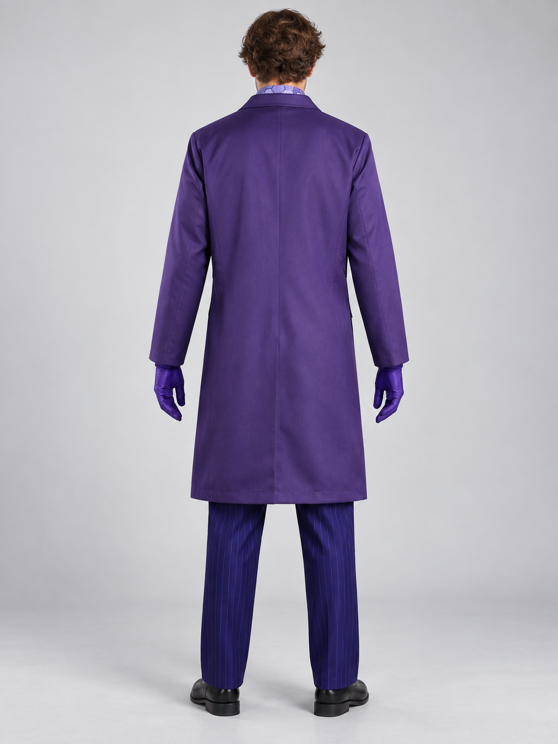 Cosplay Costume: Purple Cape, Vest, Tie