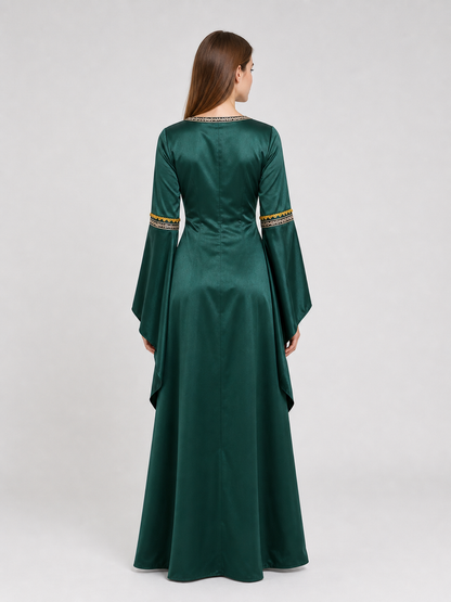 Medieval Renaissance-Style Costume Dress