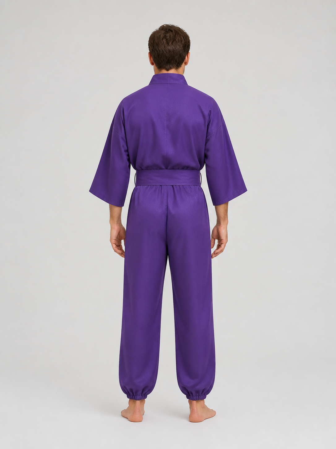 Anime-Style Ninja Cosplay Costume, Top and Pants Set