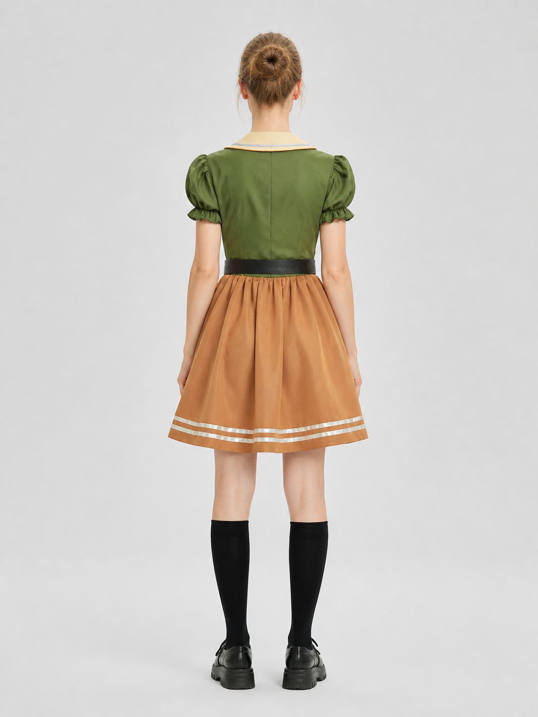 Zootopia Cosplay Dress: Sailor Collar back view
