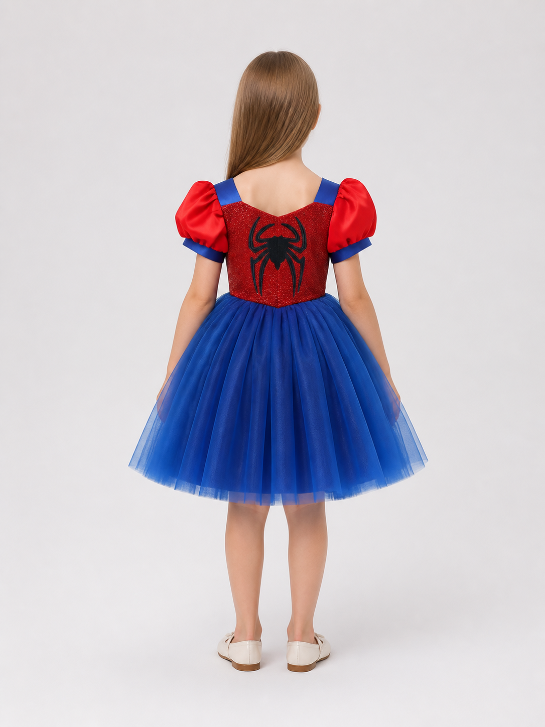 Spiderweb Tutu Costume Dress, Layered Mesh