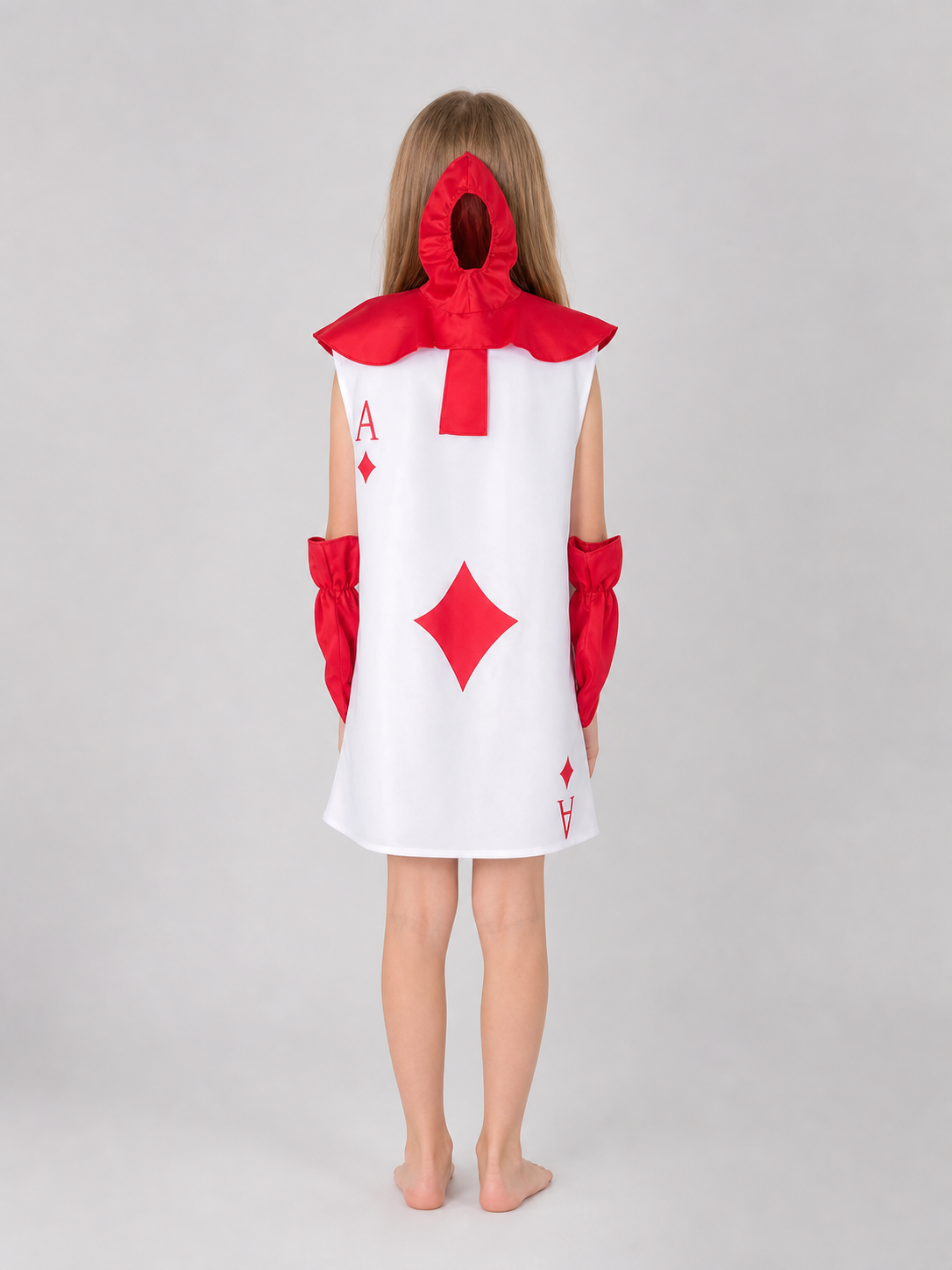 Alice Card-Themed Costume: Cosplay Jumpsuit