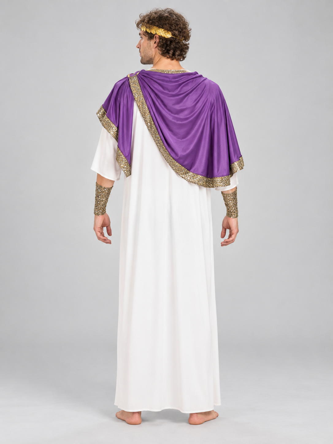 Ancient-Style Costume with Tunic and Cape