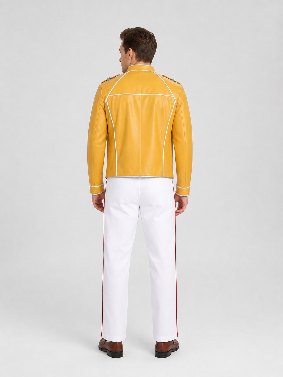 Freddie from Queen Costume for Cosplay and Stage Performance back view