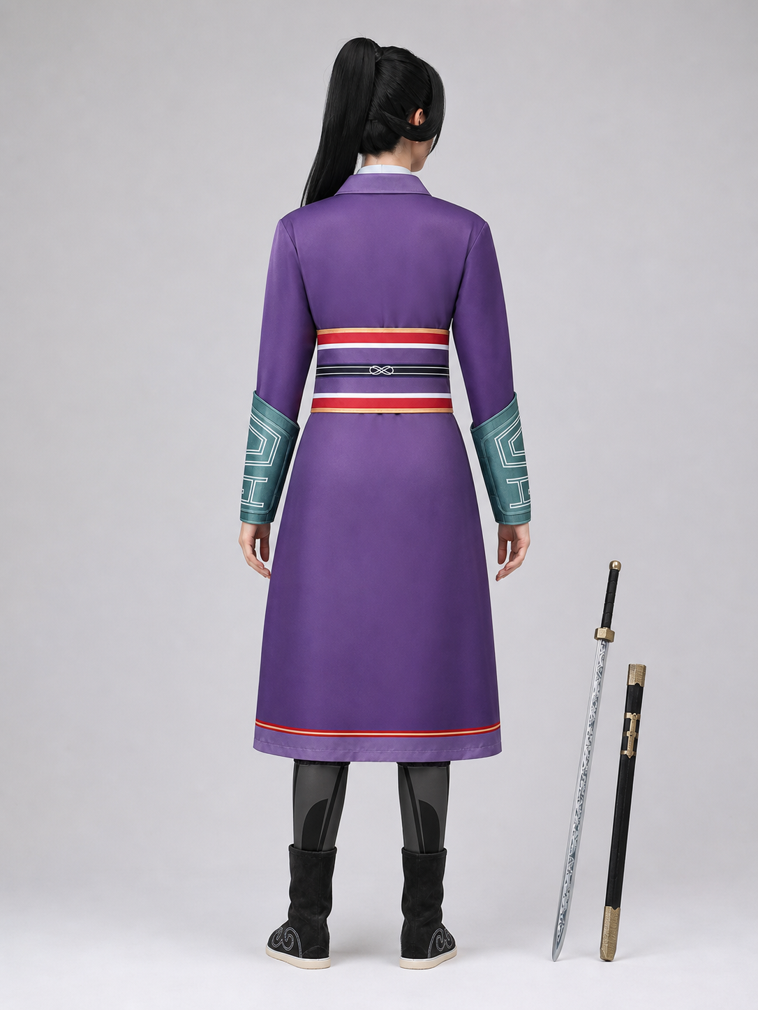 Yin Furen Cosplay Costume with Wig and Sword